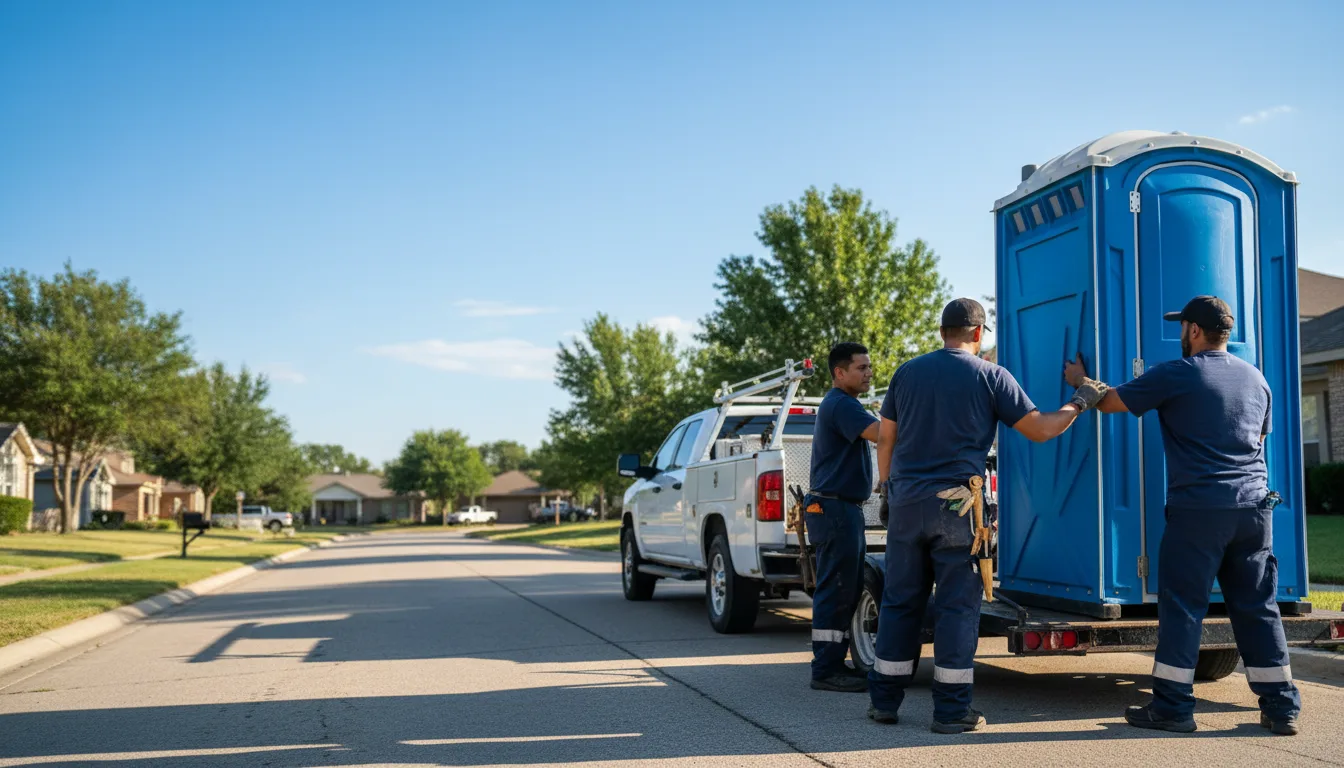 Portable Toilet Rental in Miller City, IL near me